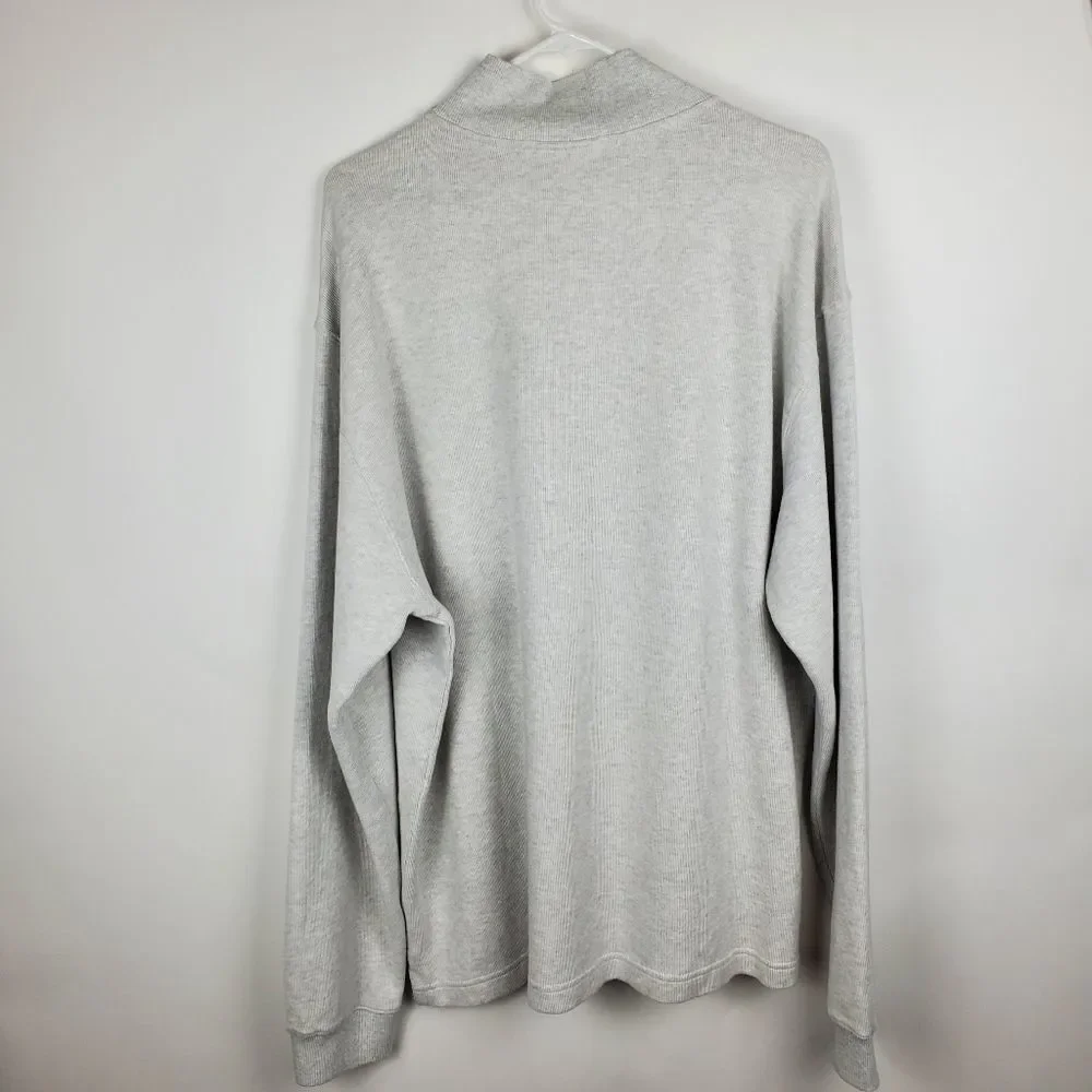 RODD & GUNN Merrick Bay 1/4 Zip Sweater Pullover Sweatshirt Mock Neck Ribbed